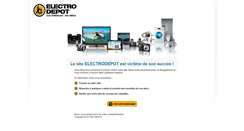 Desktop Screenshot of delestage.electrodepot.pictime.fr